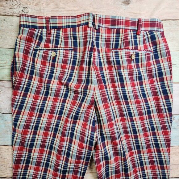 Lauren Ralph Lauren Plaid 46R Jacket 40W/30L Pants Men's Suit - Picture 13 of 16